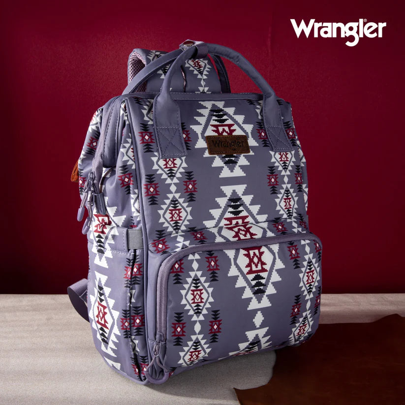 A Lavender Wrangler Backpack