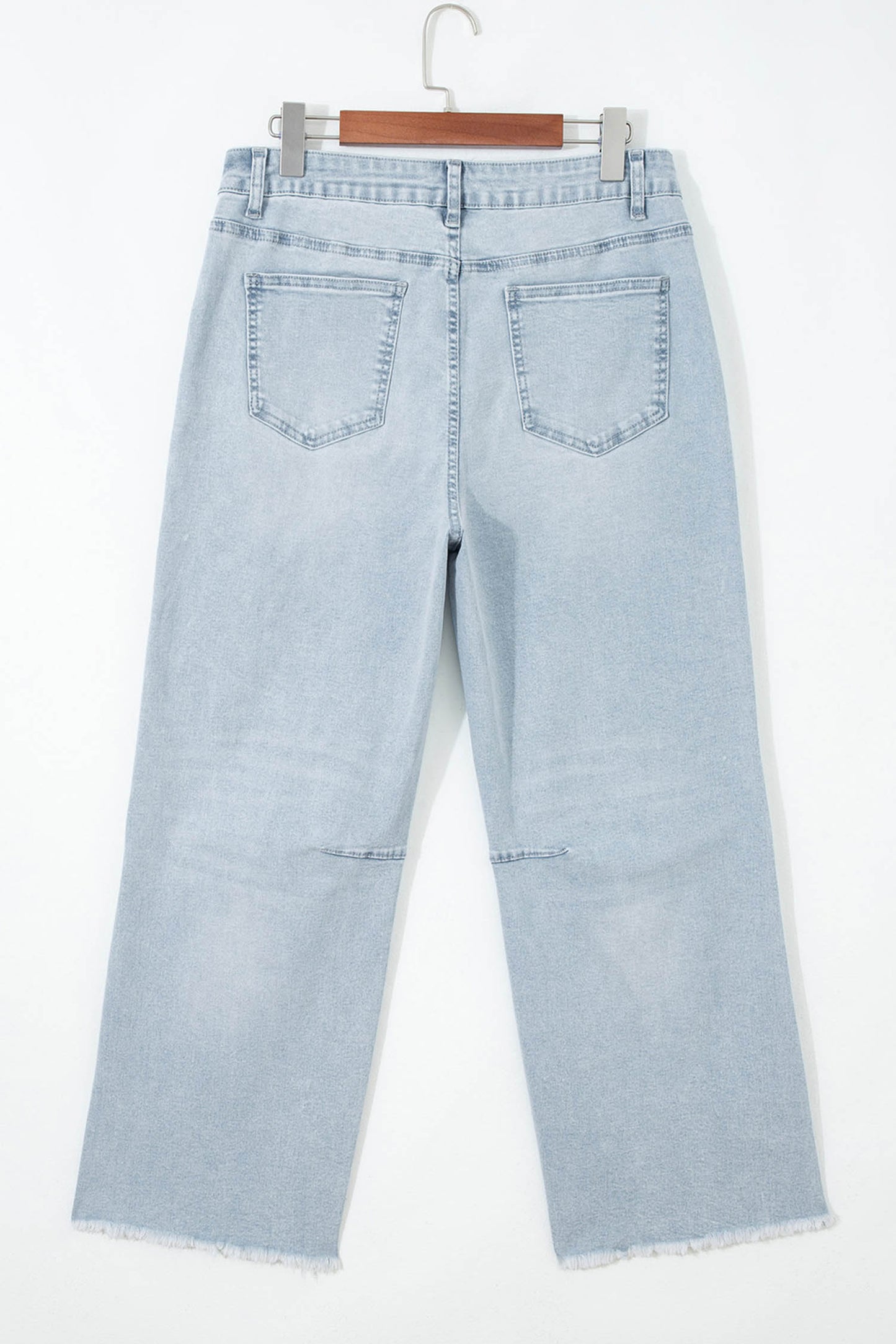 Beau Blue Patriotic Sequin Star Pattern Jeans