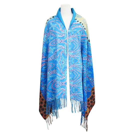 Shawl Leah Dorion Dancing Women Eco-Shawl