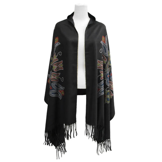 Deb Malcolm Silver Threads Eco-Shawl - Chic Meadow Boutique