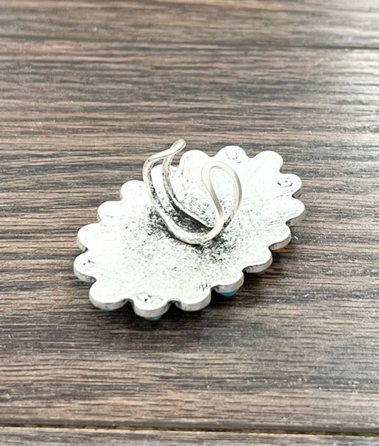 Gemstone Adjustable Ring