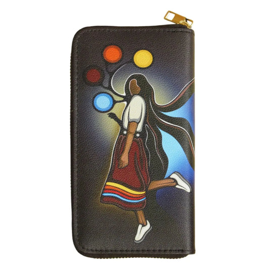 Emily Kewageshig A Skirt with a Story Zip-Around Wallet - Chic Meadow Boutique