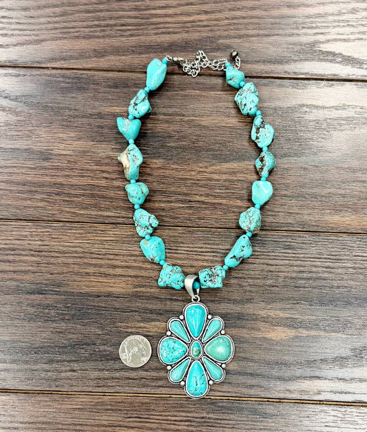 739762, Turquoise Necklace