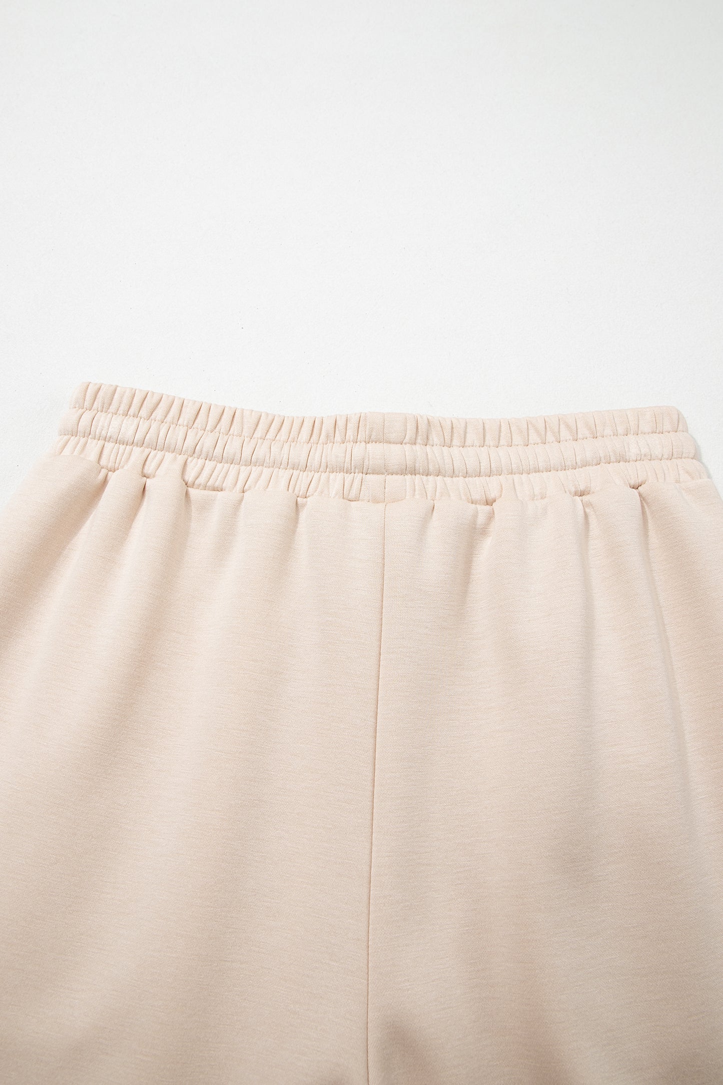 Jet Stream Embroidered Patched Pockets Drawstring Pants