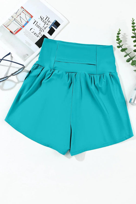 Swimwear/Swim Bottoms Skobeloff Pocketed Wide Waistband Swim Shorts