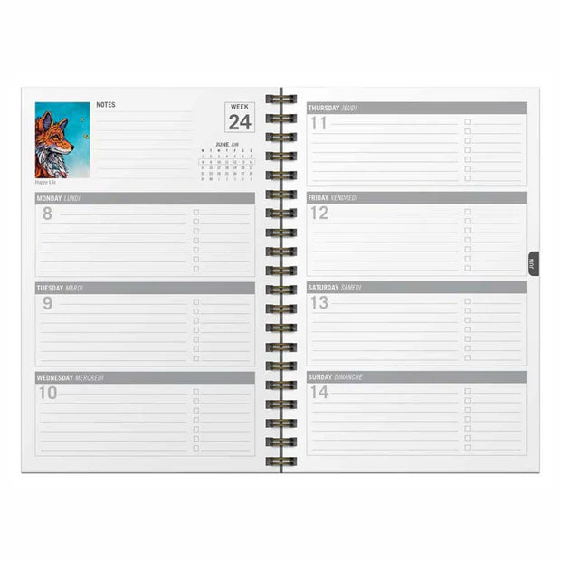 Medicine Ponies 2026 Weekly Planner