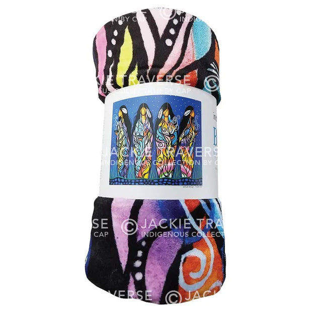 Bringing Good Medicine Fleece Blanket