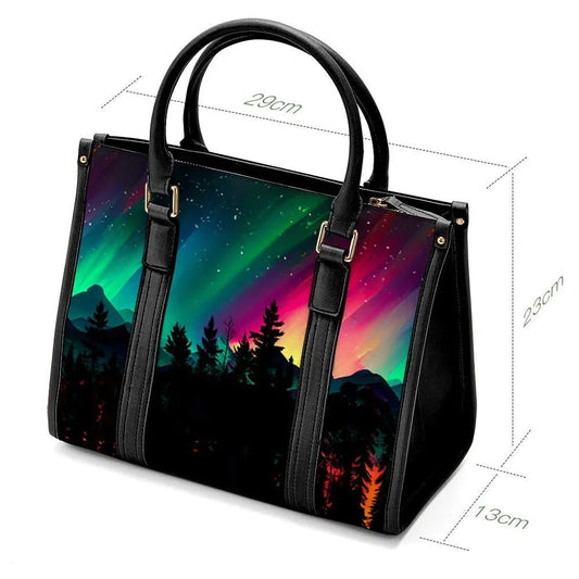 Aurora Medicine Animal Convertible Hand or Shoulder Bag - Chic Meadow Boutique