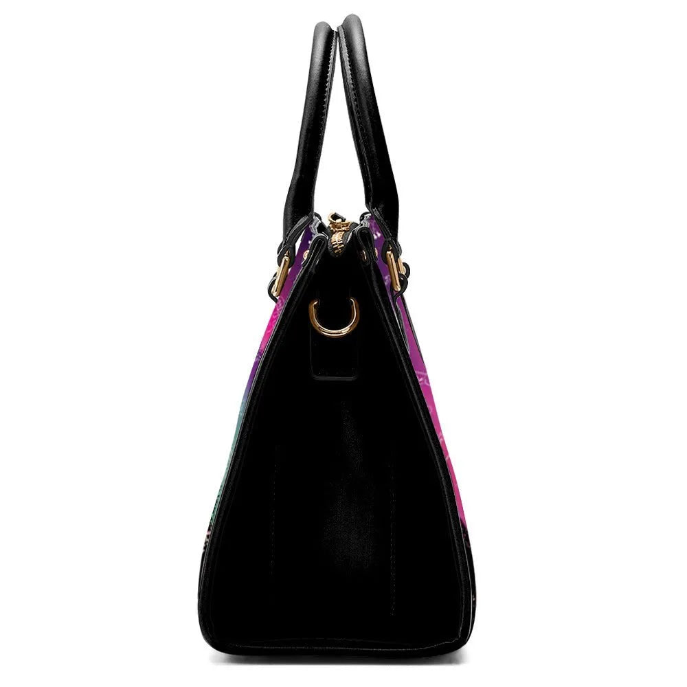 Aurora Medicine Animals 3 Convertible Hand or Shoulder Bag - Chic Meadow Boutique