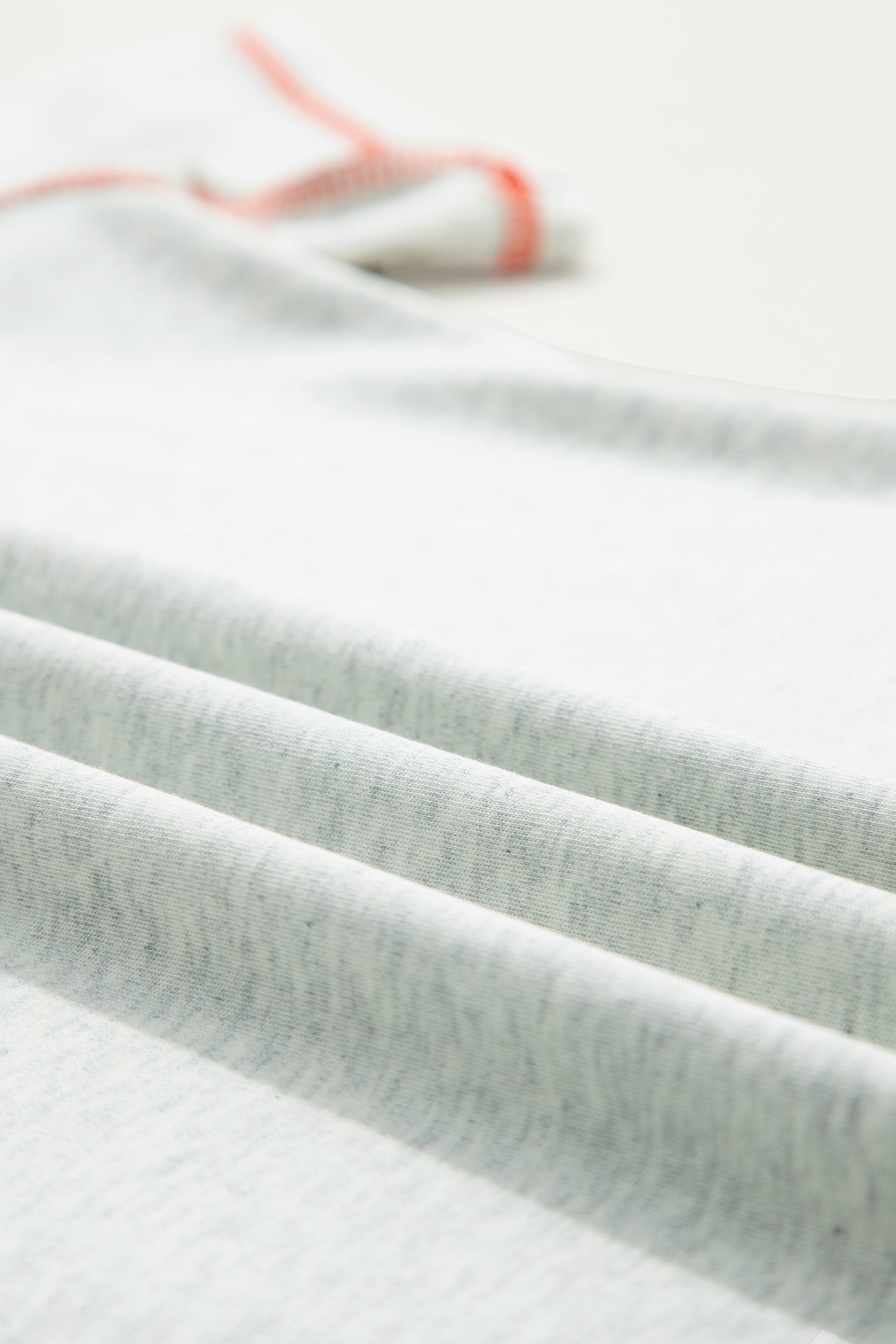 Light Grey Reversible Contrast-Stitched T-Shirt