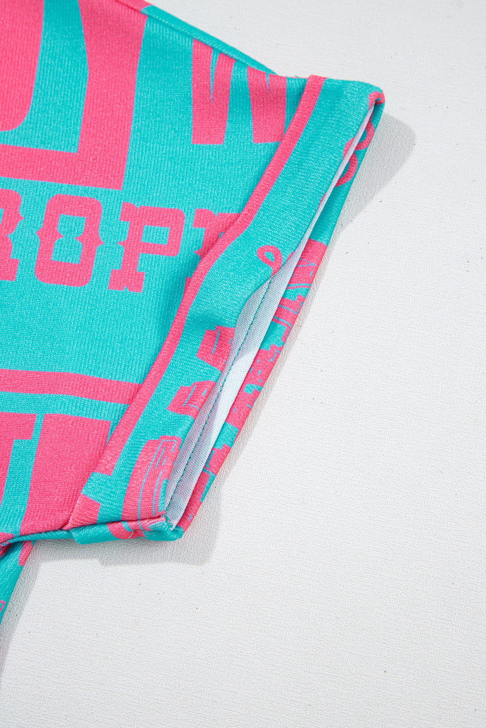 Green Howdy Cowboy Letter Printed Western Fashion Tee