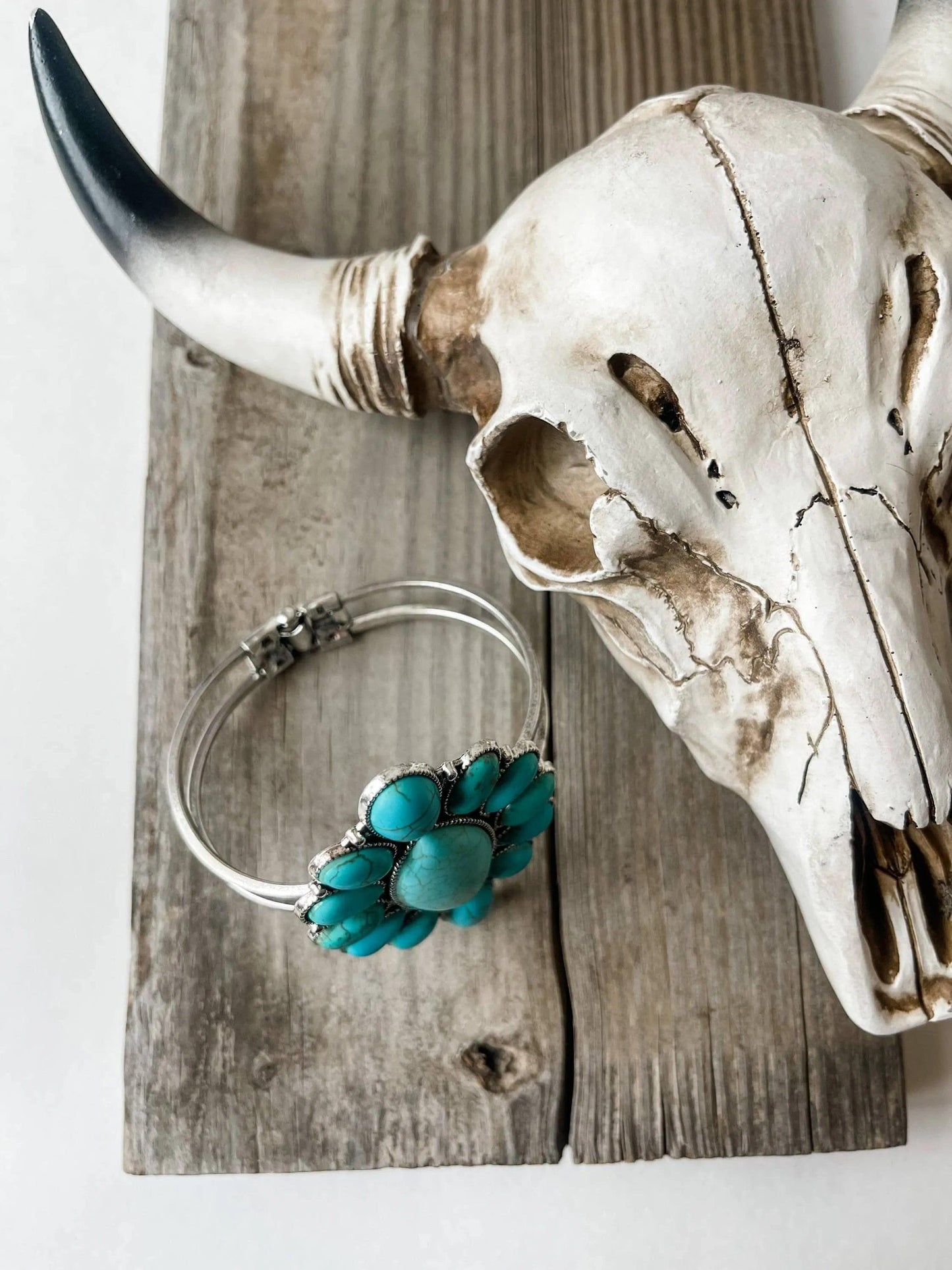 Jewelry Western Flower Cuff Bracelet