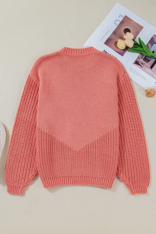 Blossom Pumpkin Embroidered Thanksgiving Holiday Sweater