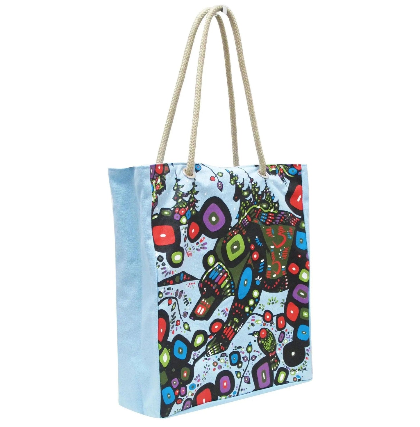 Tote Bag John Rombough Bear Eco Bag