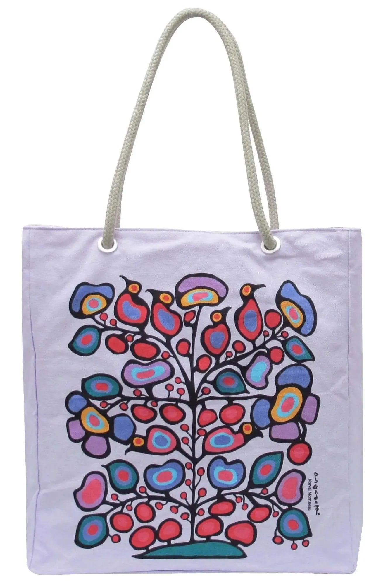 Tote Bag Norval Morrisseau Woodland Floral Eco-Bag