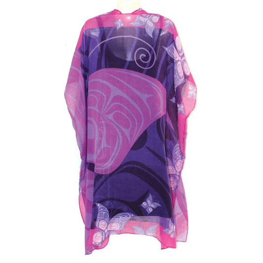 Sheer Fashion Wrap - Butterflies - Chic Meadow Boutique