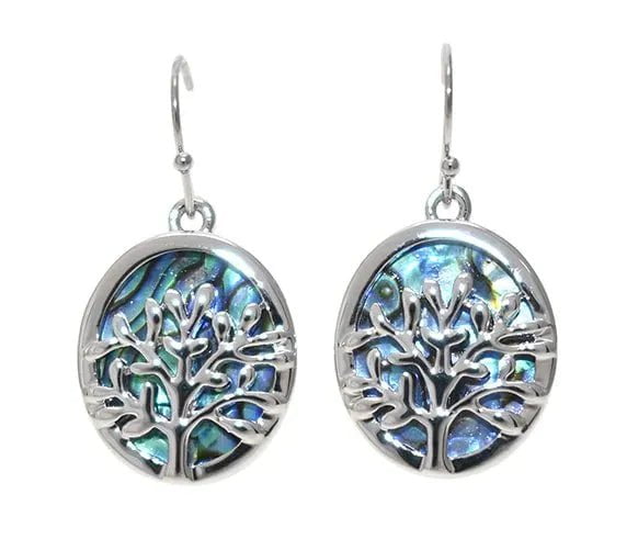 Jewelry Woodland Whispers Tree Pendant Earrings