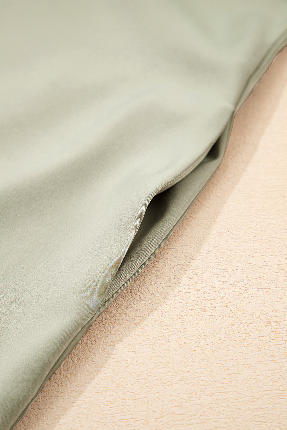 Laurel Green Buttoned Collar Shift T-shirt Mini Dress