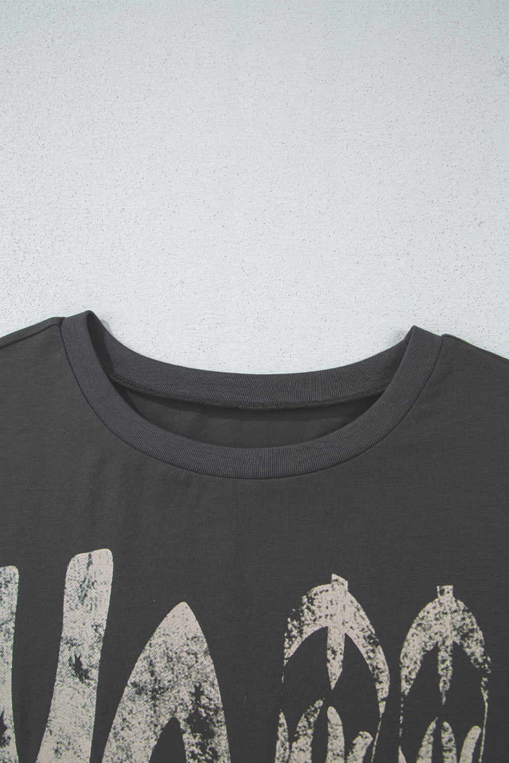 Carbon Grey Vintage Yall Cowboy Boots Graphic Tee