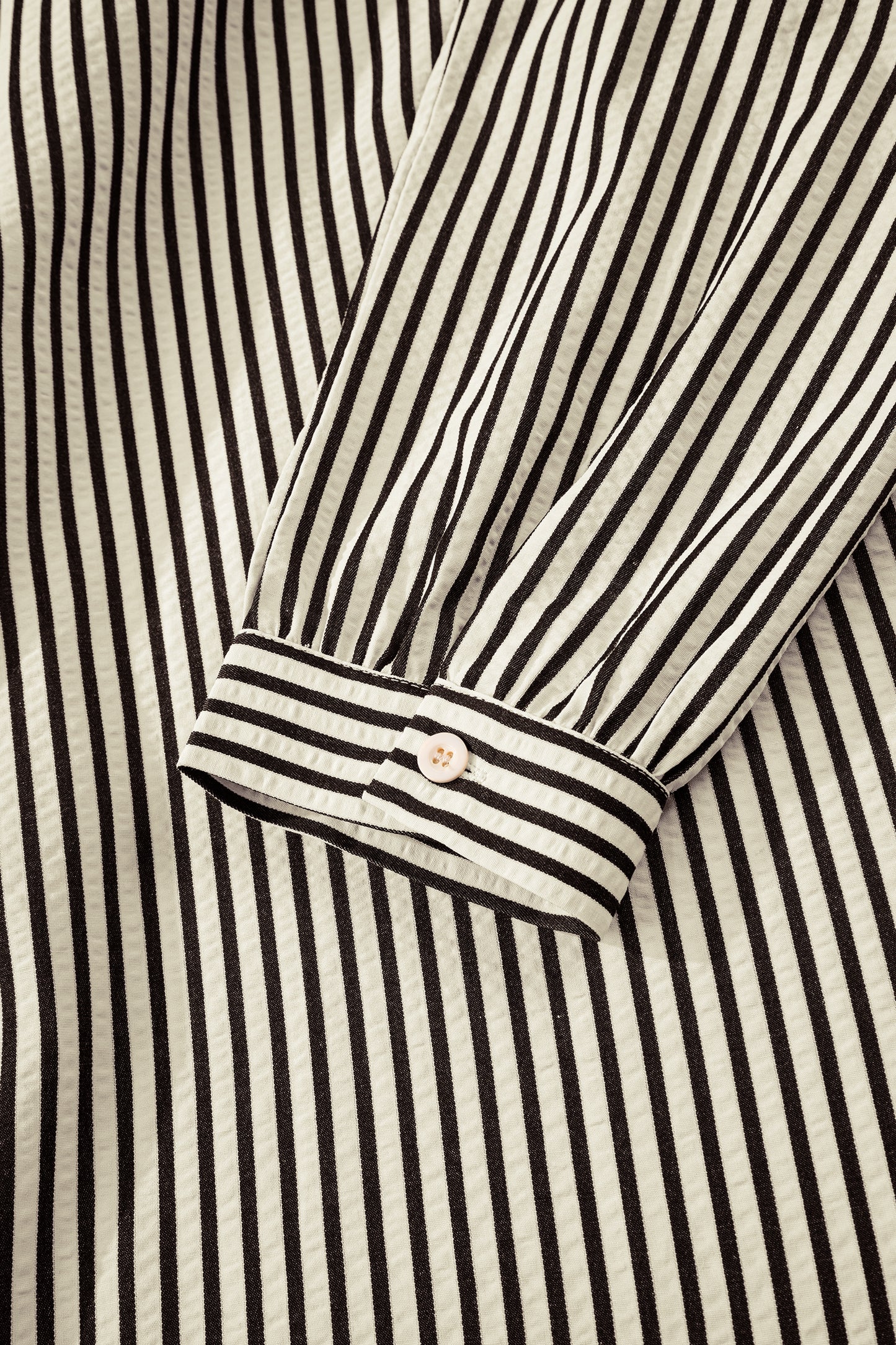 Black Stripe V Neck Zip Front Cinched High Waist Midi Dress