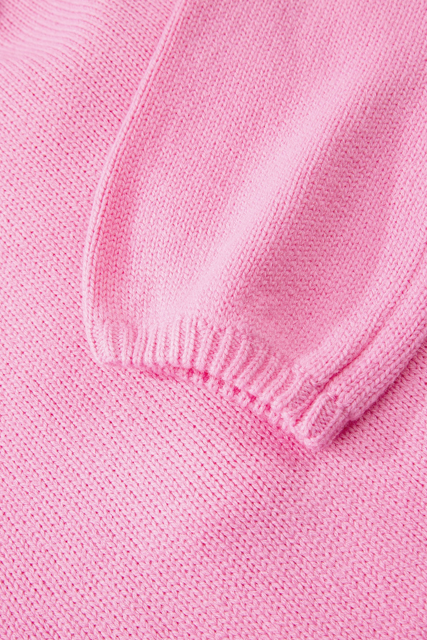 Bonbon Festive Bow Backless Bubble Sleeve Sweater