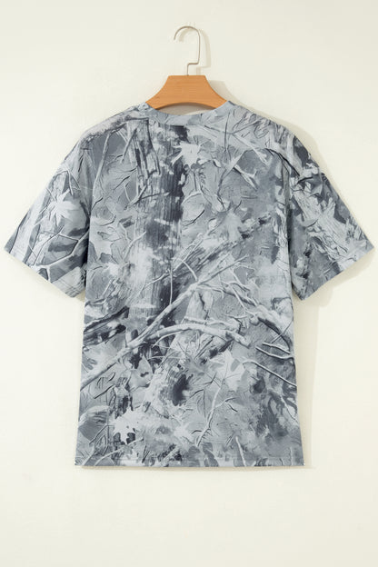Pink Camo Woodland LOVE LIKE JESUS Casual Tee