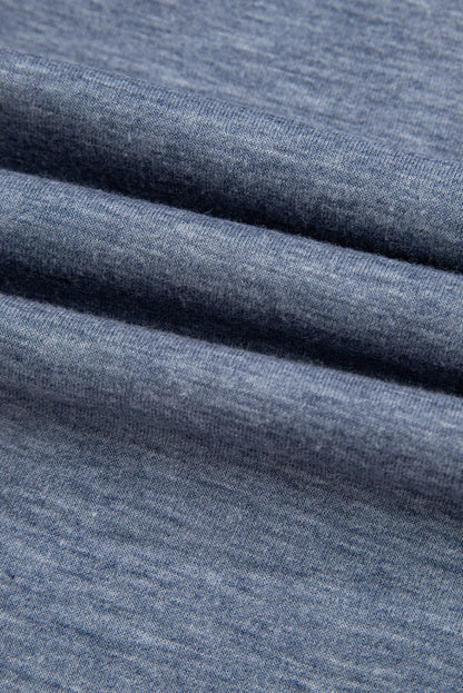 High Frilled Detail Wide Leg High Waist Knit Pants