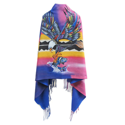 Jessica Somers Eagle Eco-Shawl - Chic Meadow Boutique 