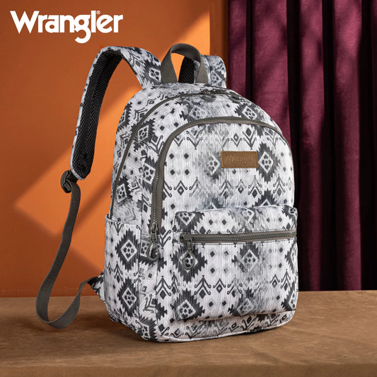 Wrangler Aztec Print Backpack - Black