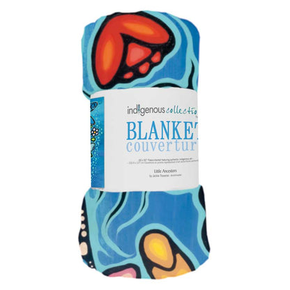 Little Ancestors Fleece Blanket by Jackie Traverse - Chic Meadow Boutique
