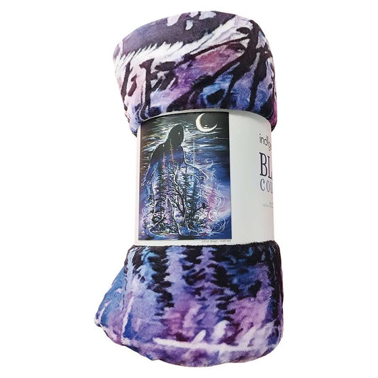 Sabe (Sasquatch) Fleece Blanket by Carla Joseph - Chic Meadow Boutique
