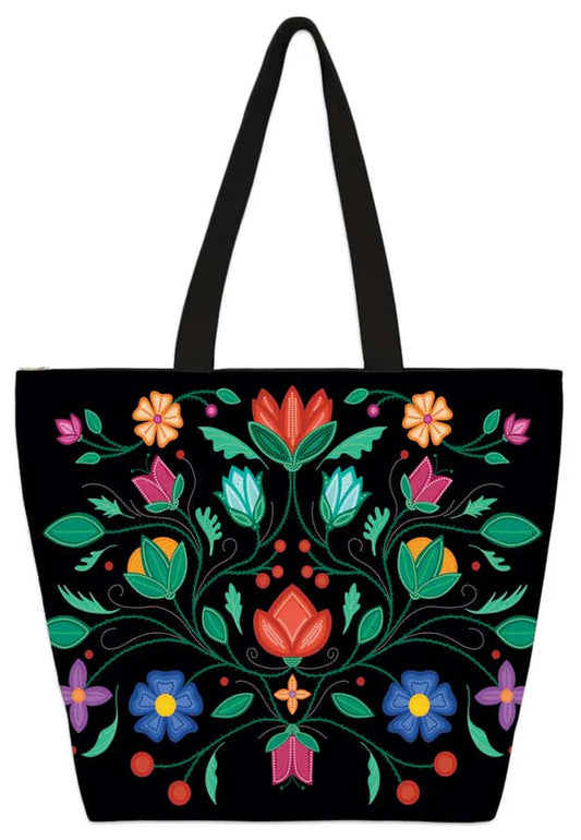 Petals of Ancestry Large Tote Bag