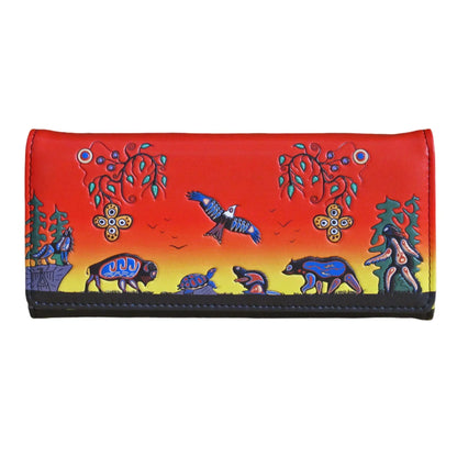 Cody Houle Seven Grandfather Teachings Wallet - Chic Meadow Boutique 