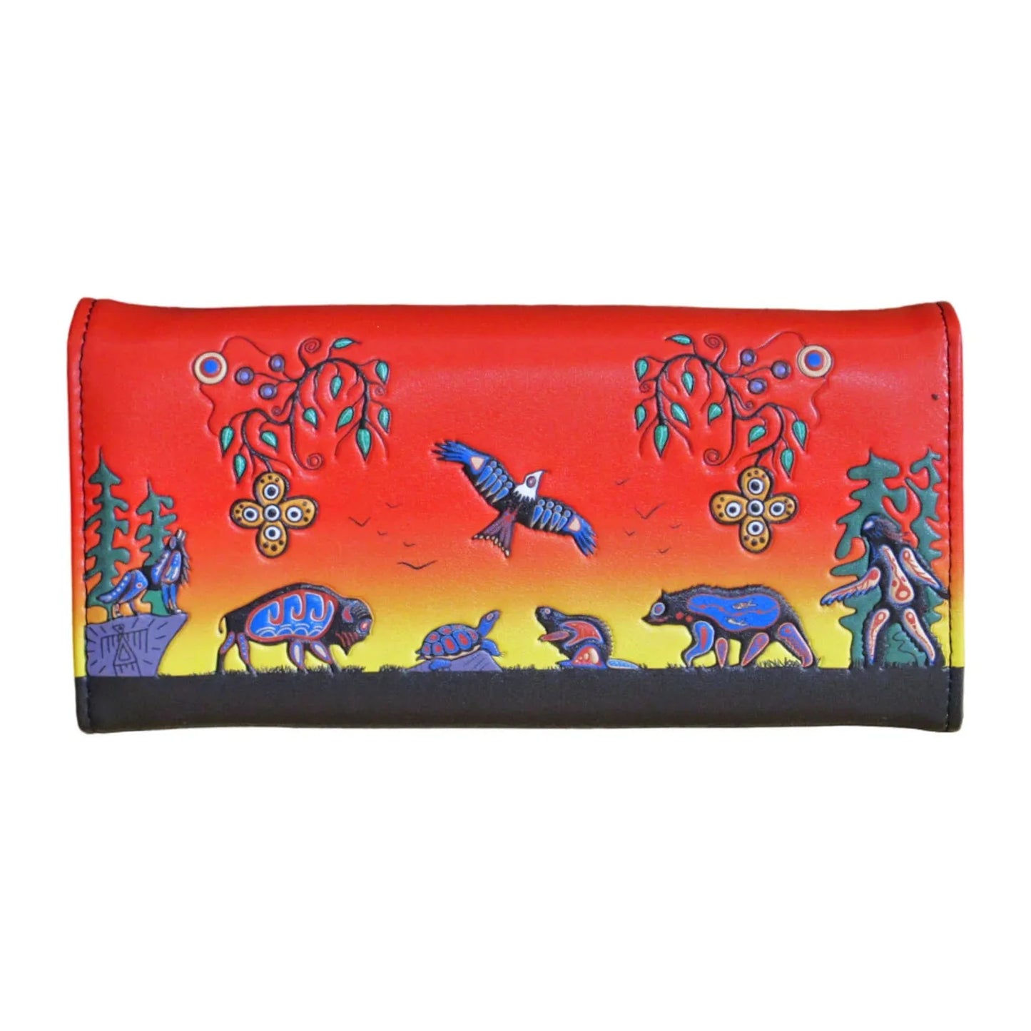 Cody Houle Seven Grandfather Teachings Wallet - Chic Meadow Boutique 