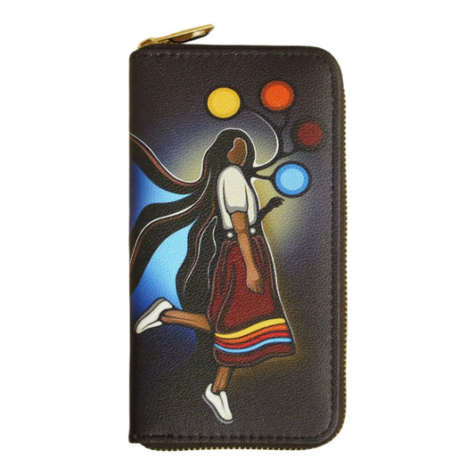 Emily Kewageshig A Skirt with a Story Zip-Around Wallet - Chic Meadow Boutique 