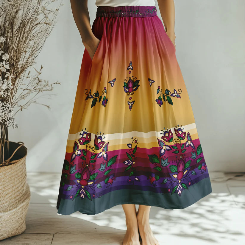 Winterberry Reverie Skirt by 49DZINE