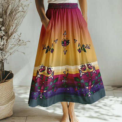 Winterberry Reverie Skirt by 49DZINE