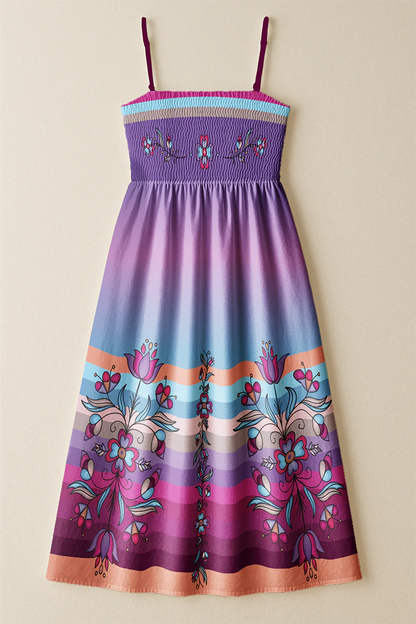 Snowdrop Serenade Smock Top Dress by 49DZINE