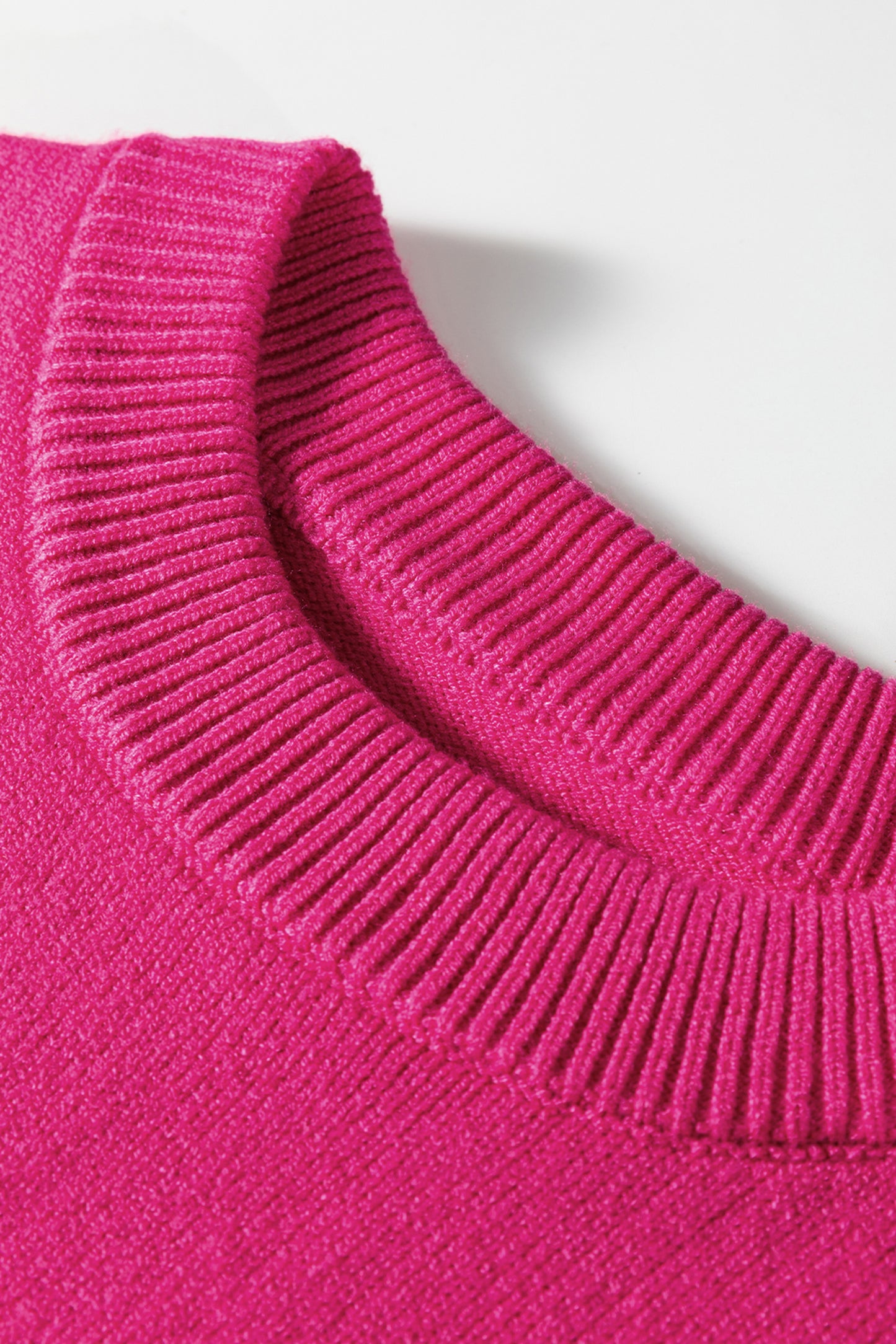 Rose Red Sequined Bow Graphic Christmas Holiday Sweater