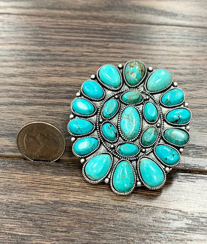 Turquoise Adjustable Ring