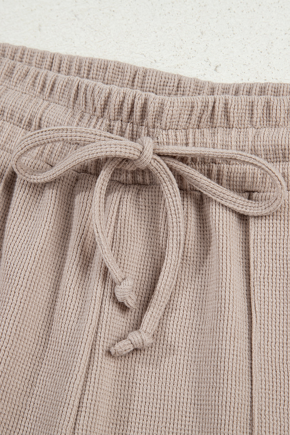 Jet Stream Textured Colorblock Patchwork Tee and Shorts Set