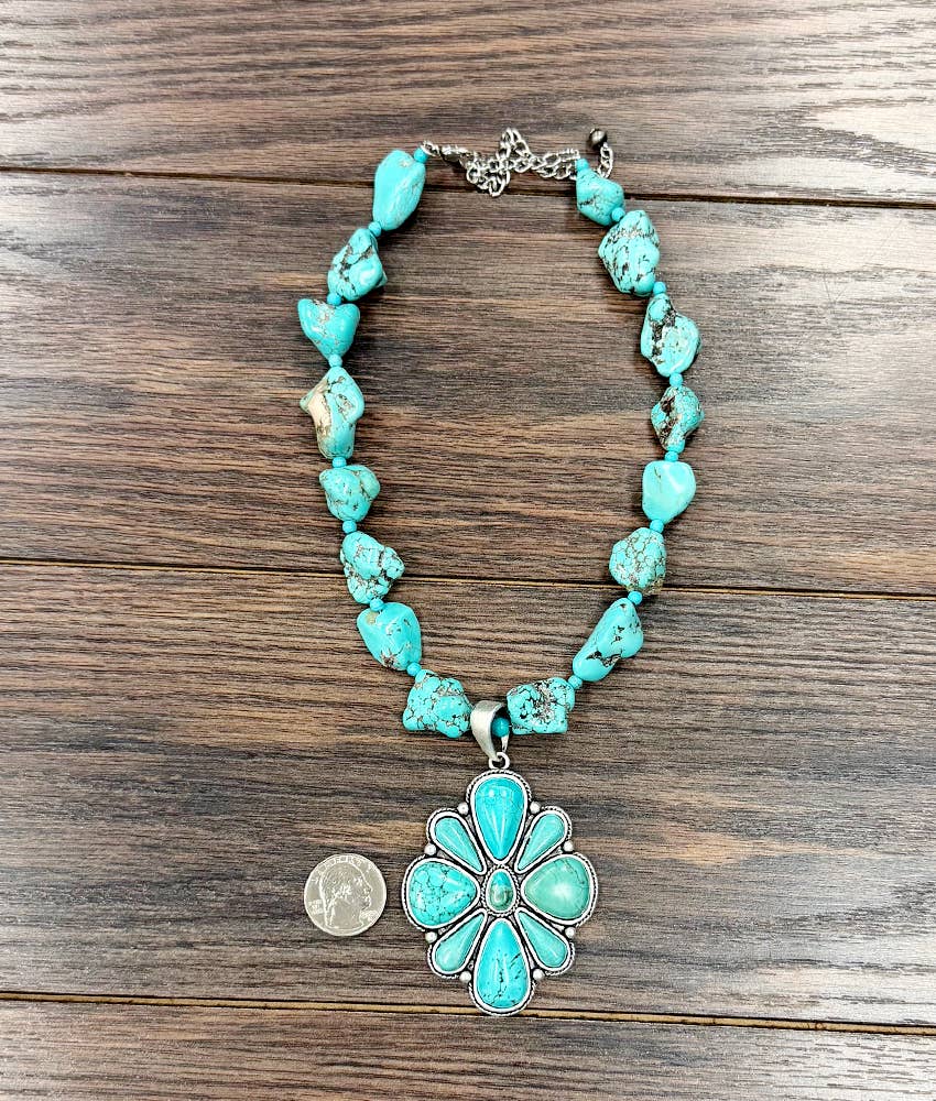 739762, Turquoise Necklace