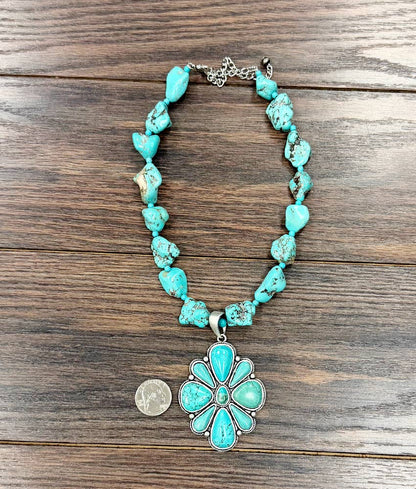 739762, Turquoise Necklace