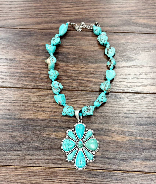 739762, Turquoise Necklace