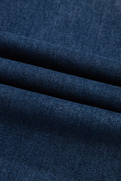 Ashleigh Blue Cropped High Rise Wide Leg Jeans