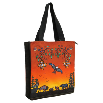 Cody Houle Seven Grandfather Teachings Recycled Eco Bag - Chic Meadow Boutique 