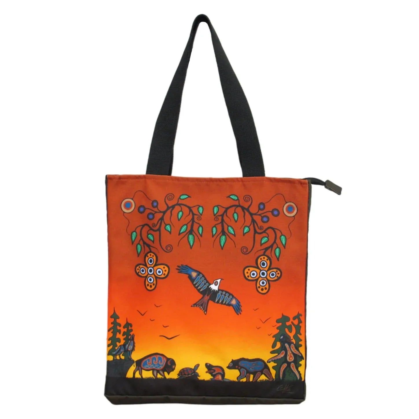 Cody Houle Seven Grandfather Teachings Recycled Eco Bag - Chic Meadow Boutique 