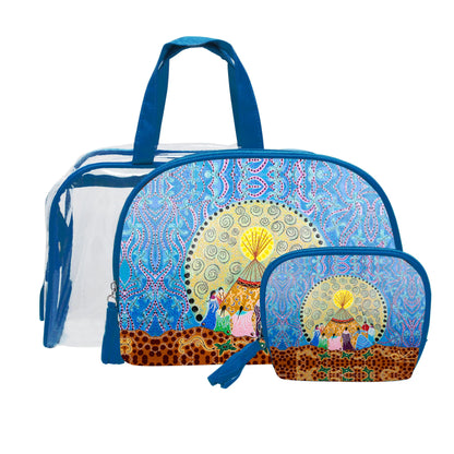 Leah Dorion Dancing Women Cosmetic Bag Set