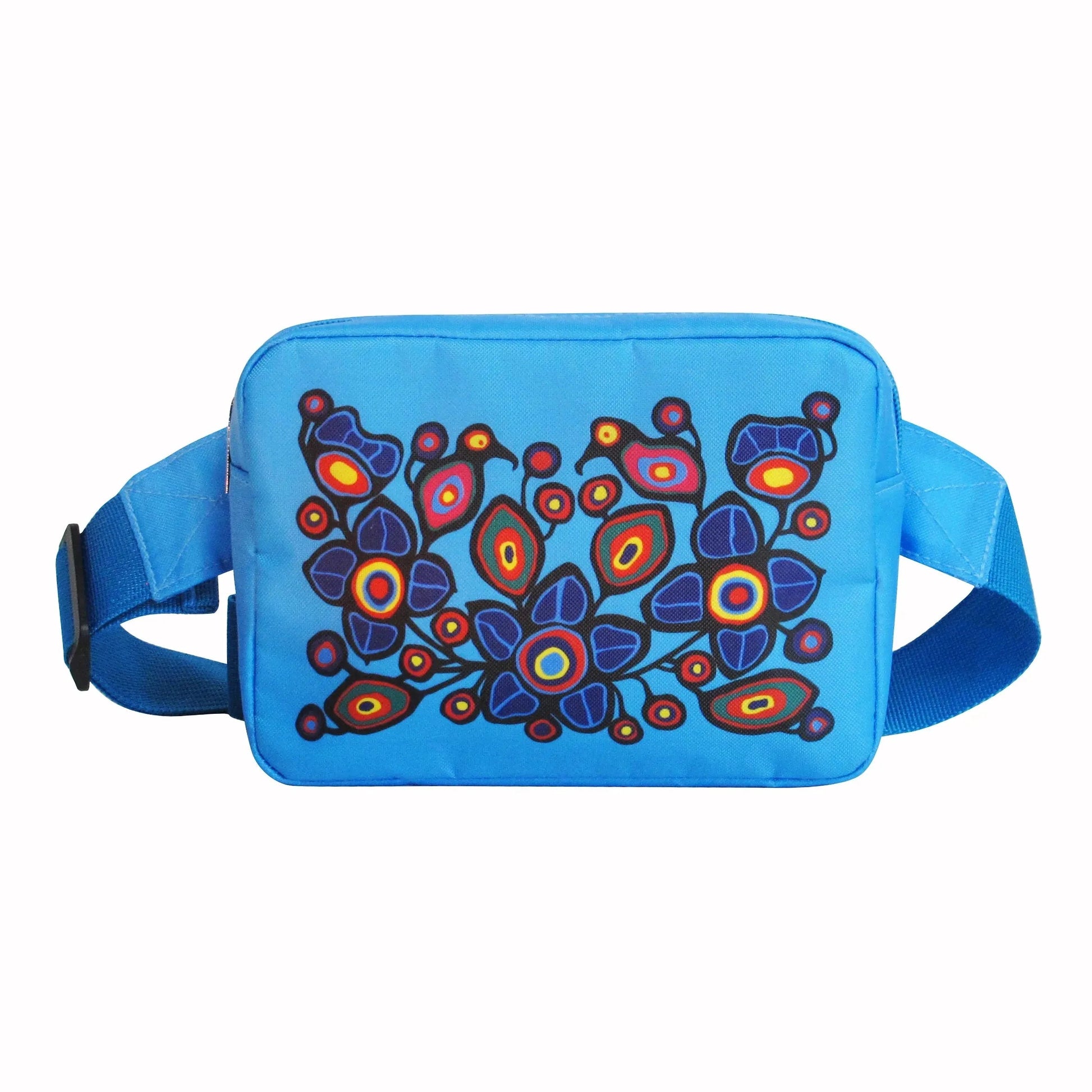 Purse Norval Morrisseau Flowers and Birds Hip Pack