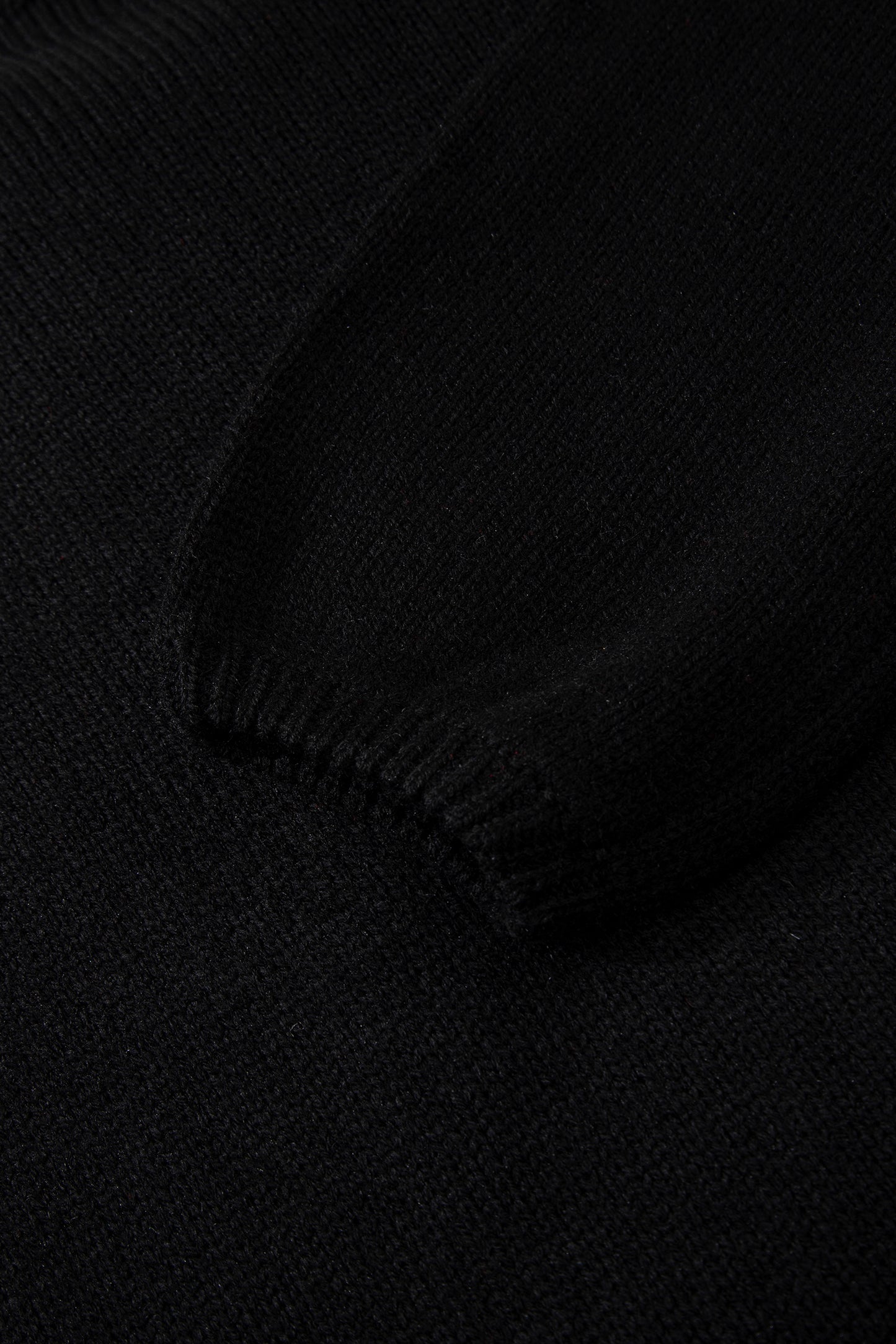 Black Festive Bow Backless Bubble Sleeve Sweater